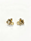S925 Silver Needle Flower Pearl Earrings for Women